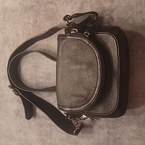 0600. NWOTs ~ Charles Jourdan ~ Little Black Bag ~ Cross-body ~ So Many Pockets